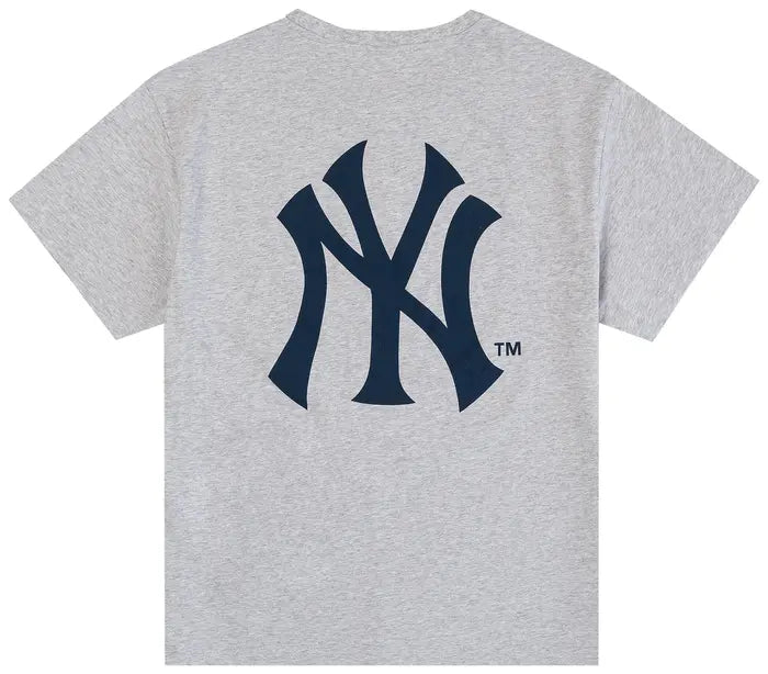 Eric Emanuel EE Yankees T-Shirt 'Heather Grey'
