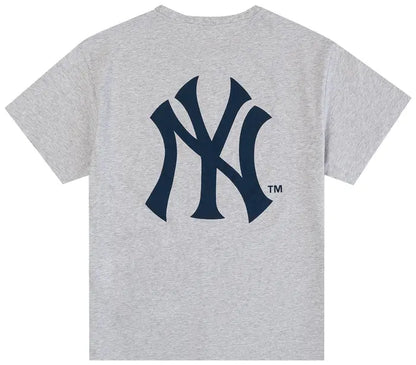 Eric Emanuel EE Yankees T-Shirt 'Heather Grey'