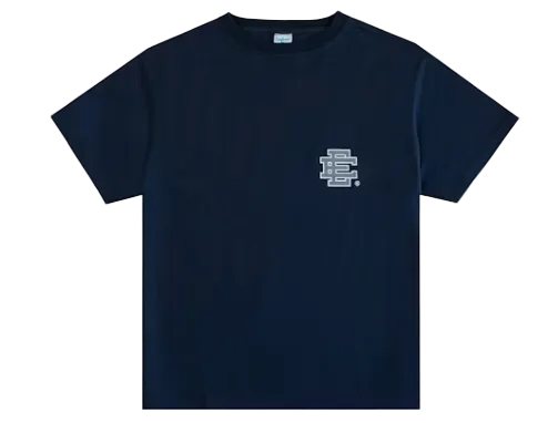 Erick Emanuel EE Basic/Core T-Shirt 'Navy/Grey'