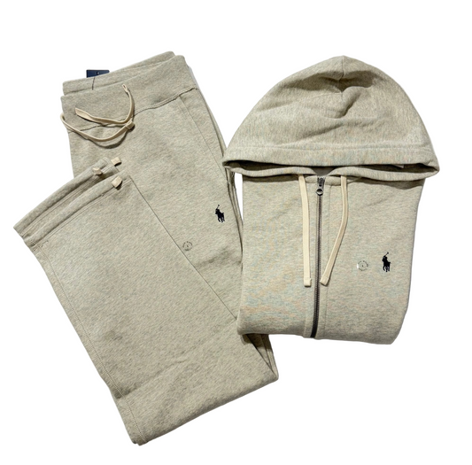 Polo Ralph Lauren Full-Zip Hoddie and Sweatpants Set