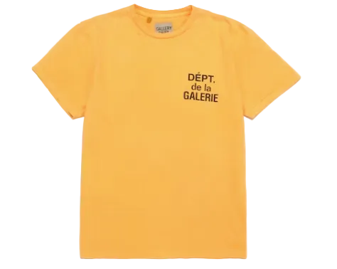 Gallery Dept. French T-shirt 'Flo Orange'