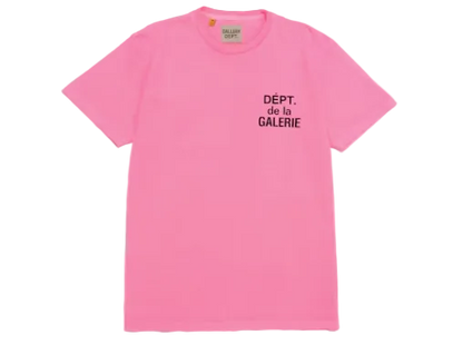 Gallery Dept. French T-shirt 'Flo Pink'