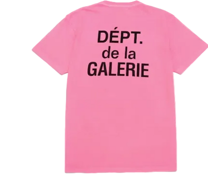 Gallery Dept. French T-shirt 'Flo Pink'