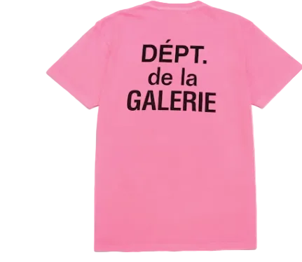 Gallery Dept. French T-shirt 'Flo Pink'