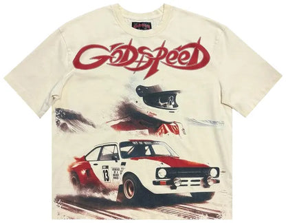 Godspeed Abu Dhabi Desert Challenge Tee 'Bone'