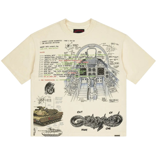 Godspeed Art Of War T-shirt (Bone)