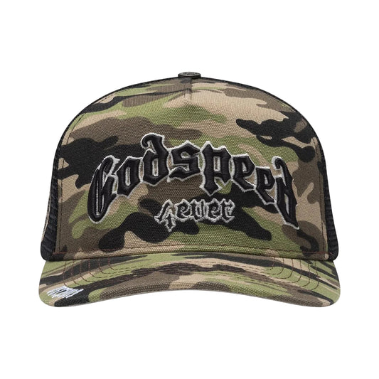 Godspeed Forever Trucker Hat (Camo) 