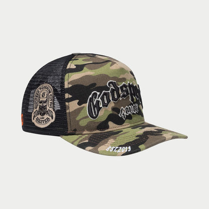 Godspeed Forever Trucker Hat (Camo) 