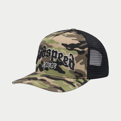 Godspeed Forever Trucker Hat (Camo) 