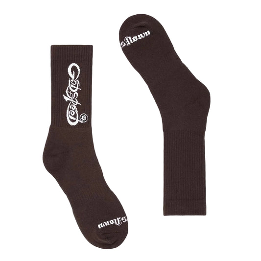 Godspeed New Age Logo Sock (Mocha) - front view