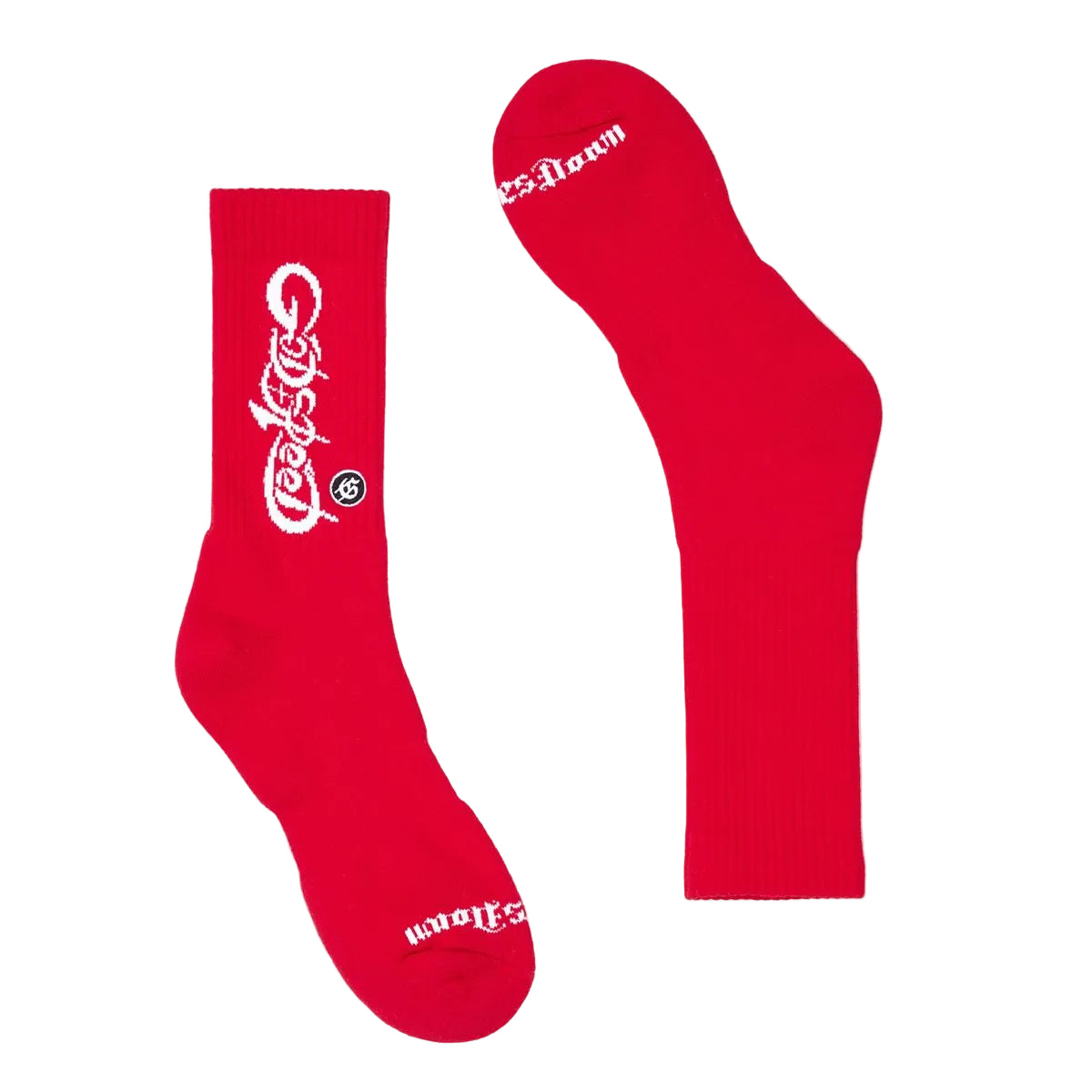 Godspeed New Age Logo Sock (Red) - front view