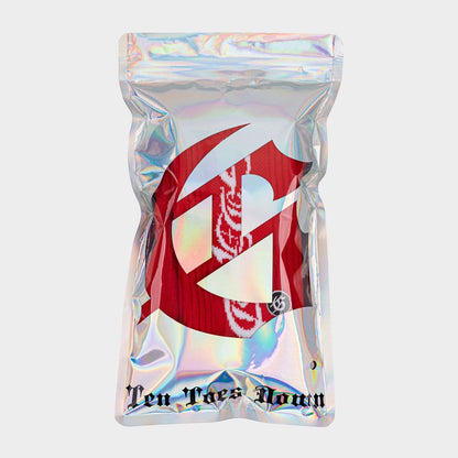 Godspeed New Age Logo Sock (Red) - detail view