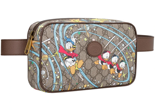 Supreme Gucci x Disney Donald Duck GG Belt Bag Beige/Ebony
