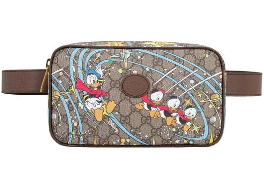 Supreme Gucci x Disney Donald Duck GG Belt Bag Beige/Ebony