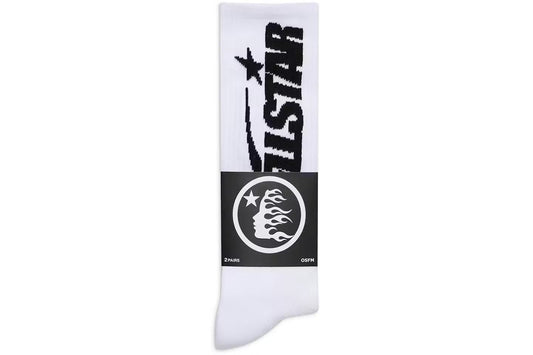 Hellstar Classic Socks (2-Pack) Black/White
