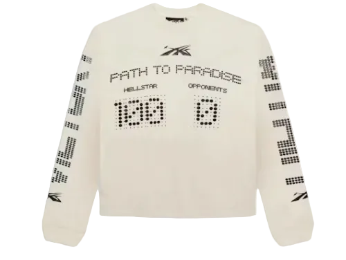 Hellstar Scoreboard L/S T-shirt 'White'