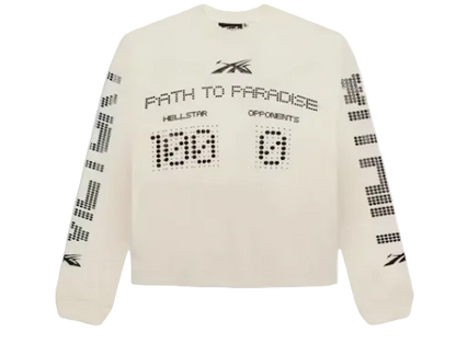 Hellstar Scoreboard L/S T-shirt 'White'