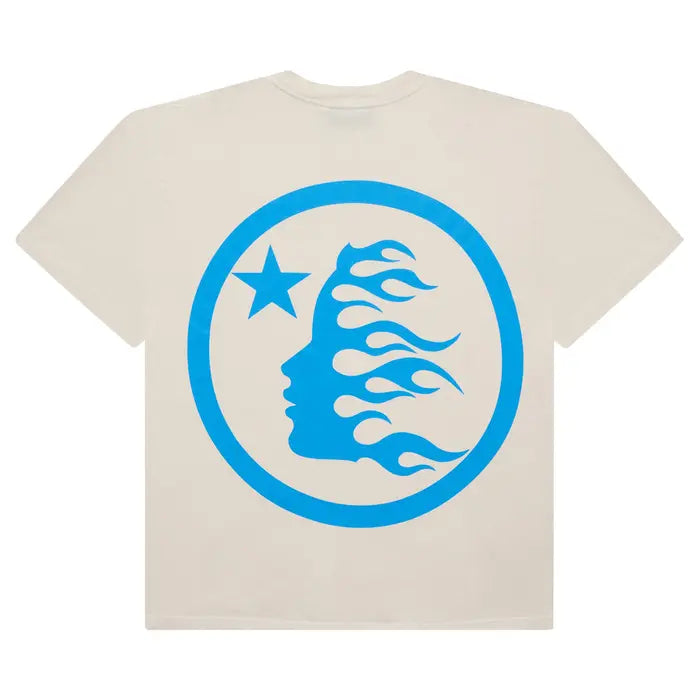 Hellstar Classic T-Shirt (Regular Print) 'White/Blue'