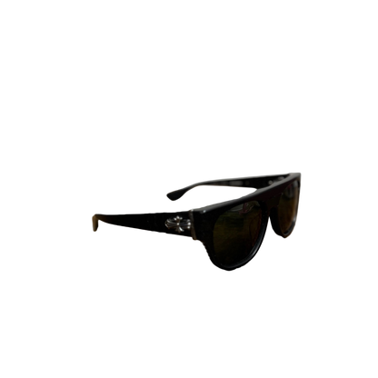 Jacktastic chrome heart sunglasses Black
