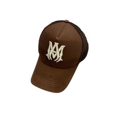 Amiri MA trucker Hat Brown (Pre-Owned)