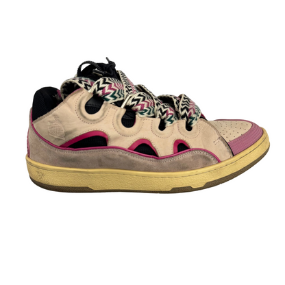 Lanvin Curb Sneakers 'Pink Black' (Pre-Owned)