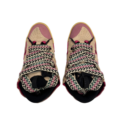 Lanvin Curb Sneakers 'Pink Black' (Pre-Owned)
