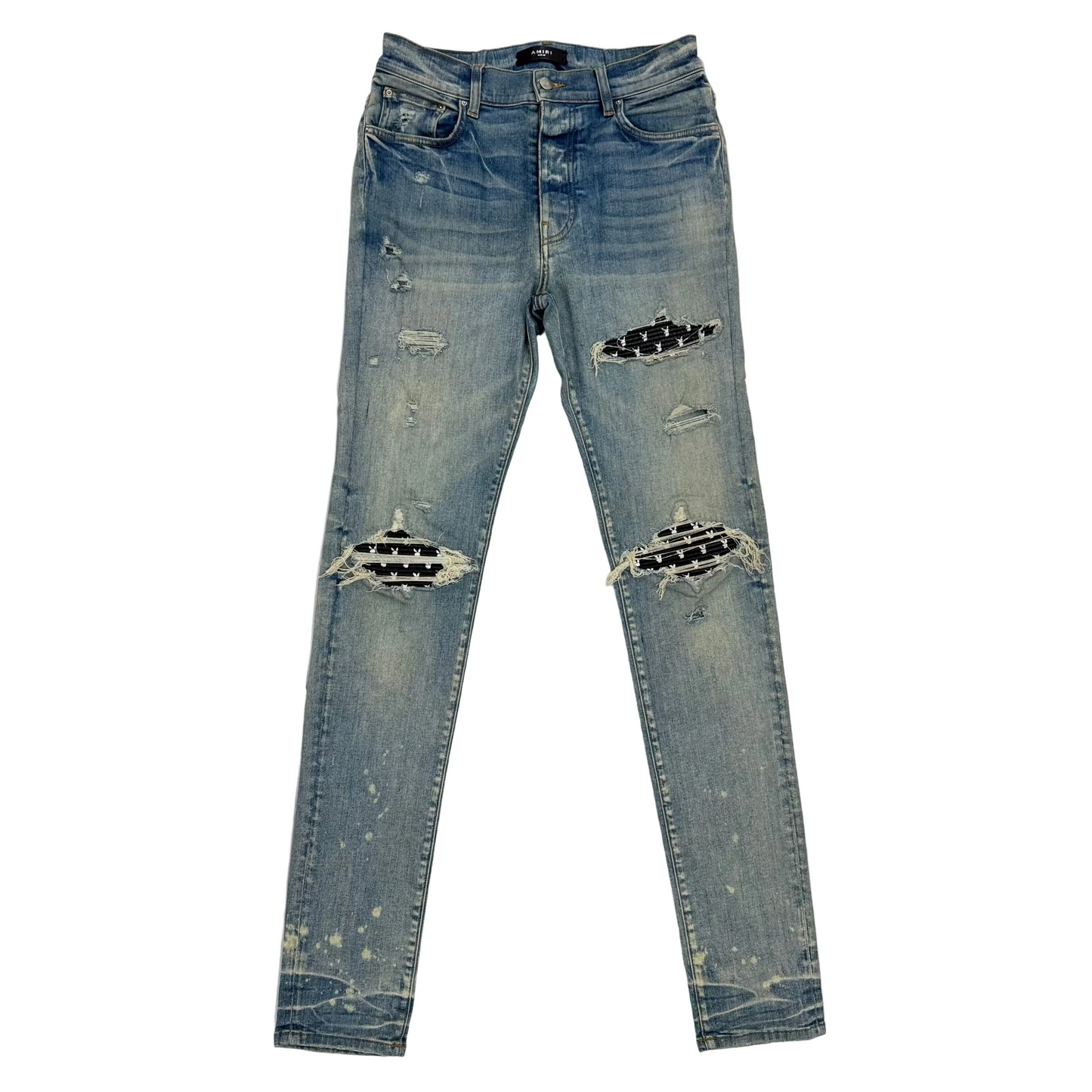 Amiri Blue MX1 Playboy Jeans (Pre-Owned)