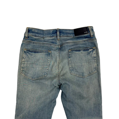 Amiri Blue MX1 Playboy Jeans (Pre-Owned)