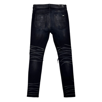 Amiri MX1 Iridescent Jean 'Black' (Pre-Owned)