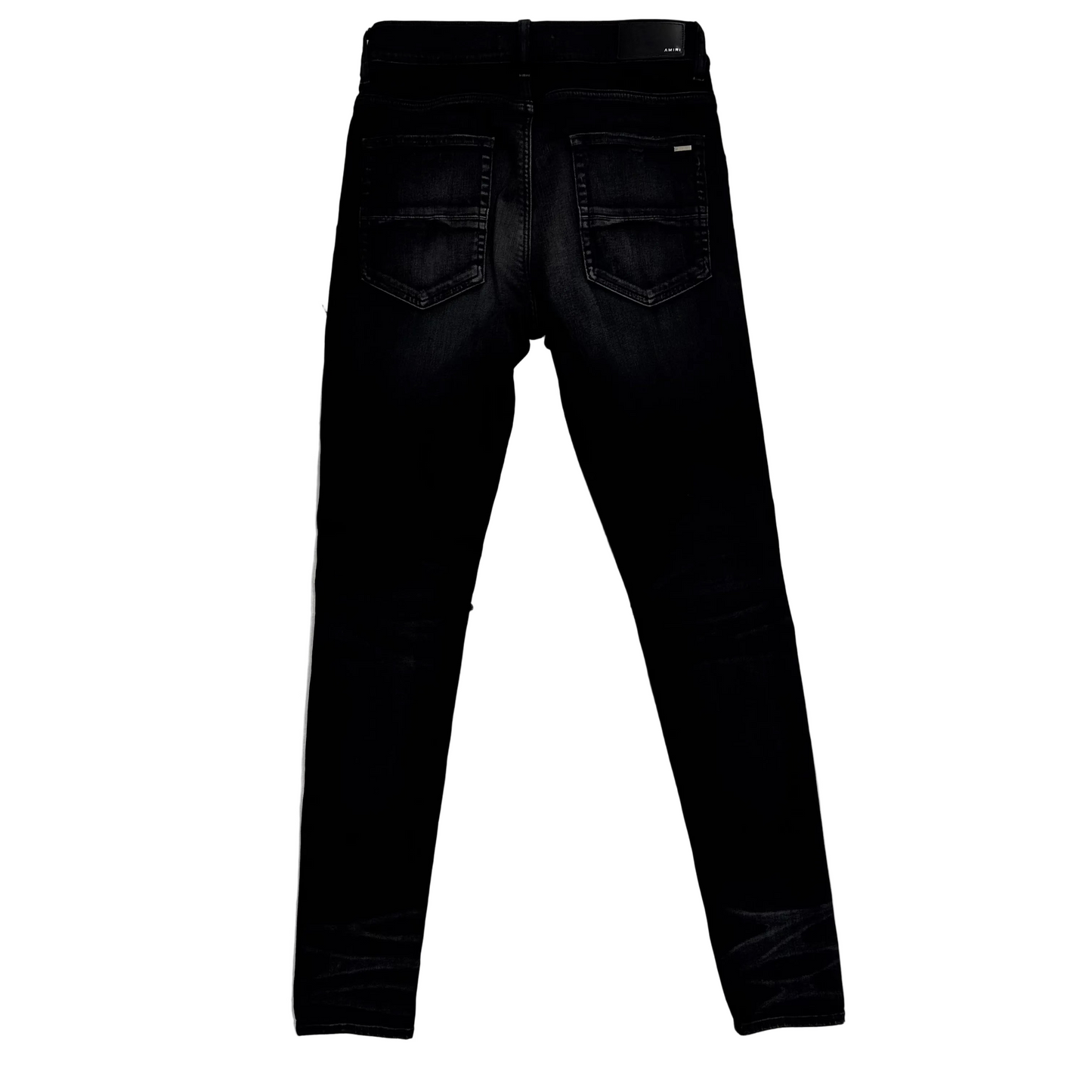 Amiri MX1 'Black' Purple Patch Jeans (Pre-Owned)
