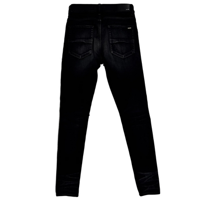 Amiri MX1 'Black' Purple Patch Jeans (Pre-Owned)