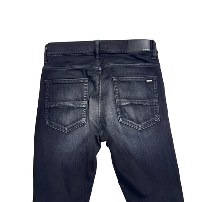 Amiri MX1 'Black' Purple Patch Jeans (Pre-Owned)