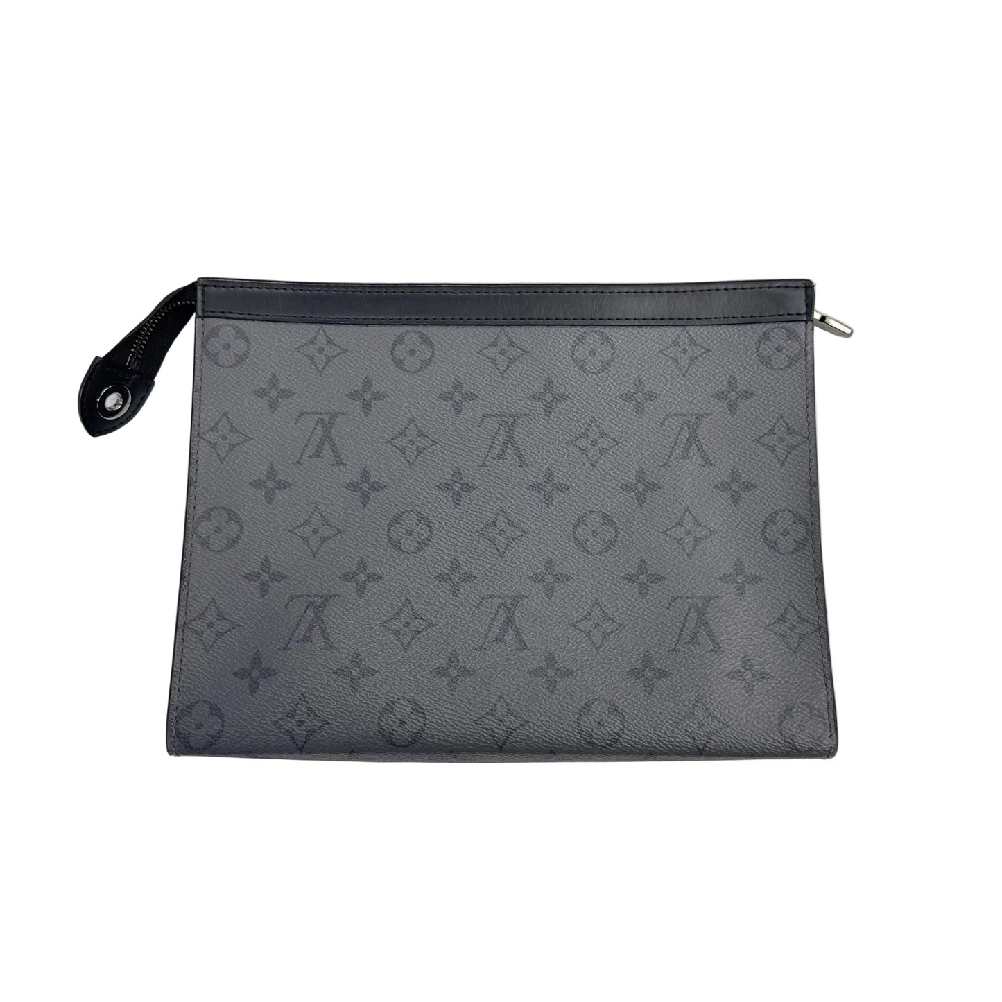 Louis Vuitton Pochette Voyage Monogram Eclipse MM Black/Grey (Pre-Owned)