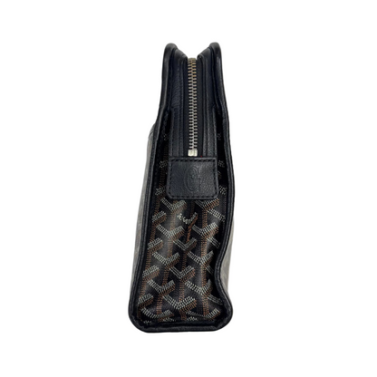 Goyard Jouvence Toiletry Pouch Goyardine GM Black (Pre-Owned)