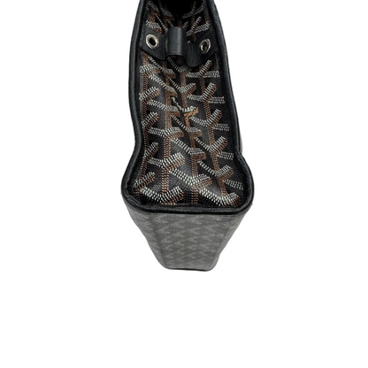 Goyard Jouvence Toiletry Pouch Goyardine GM Black (Pre-Owned)