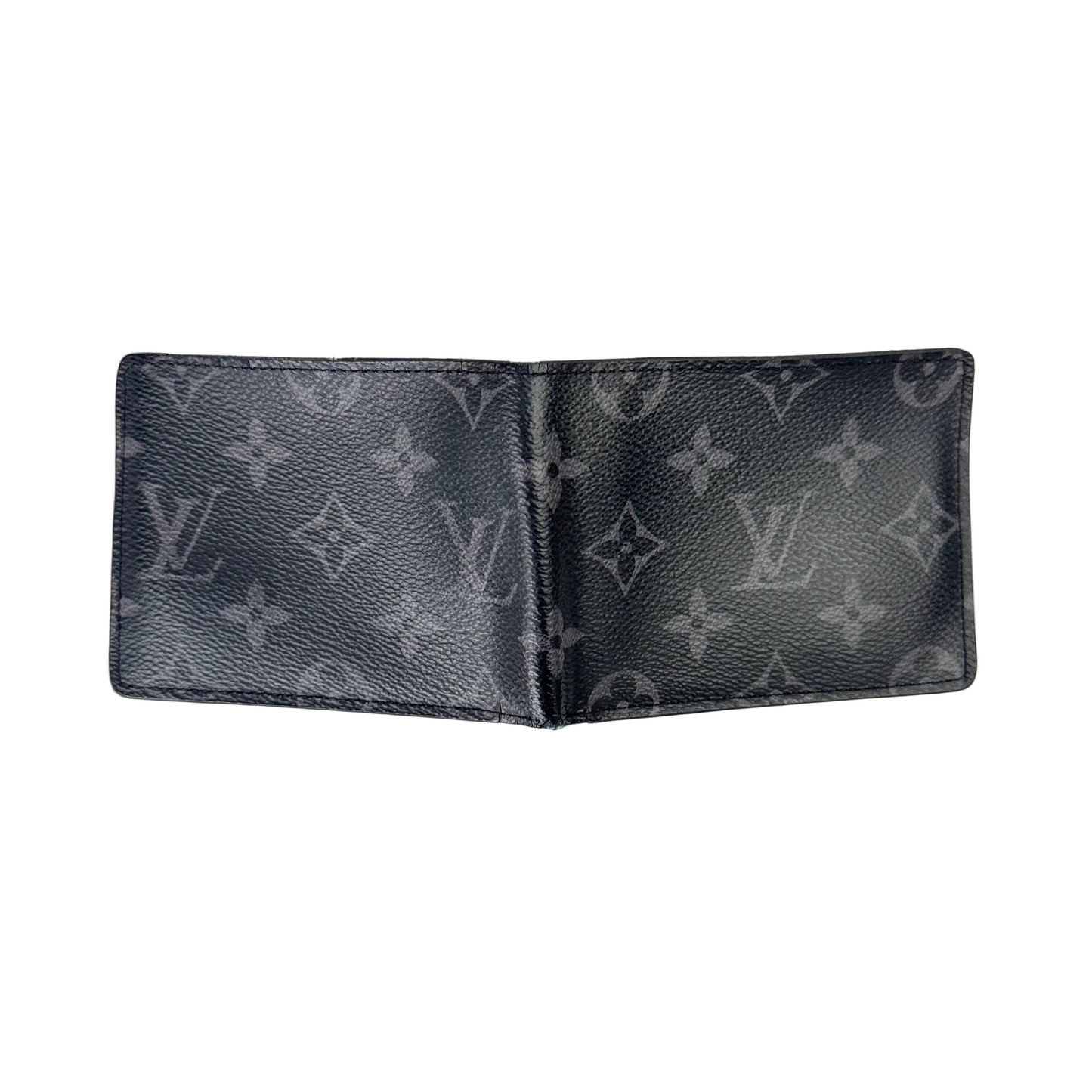 Louis Vuitton Monogram Slender Wallet Black/Grey (Pre-Owned)