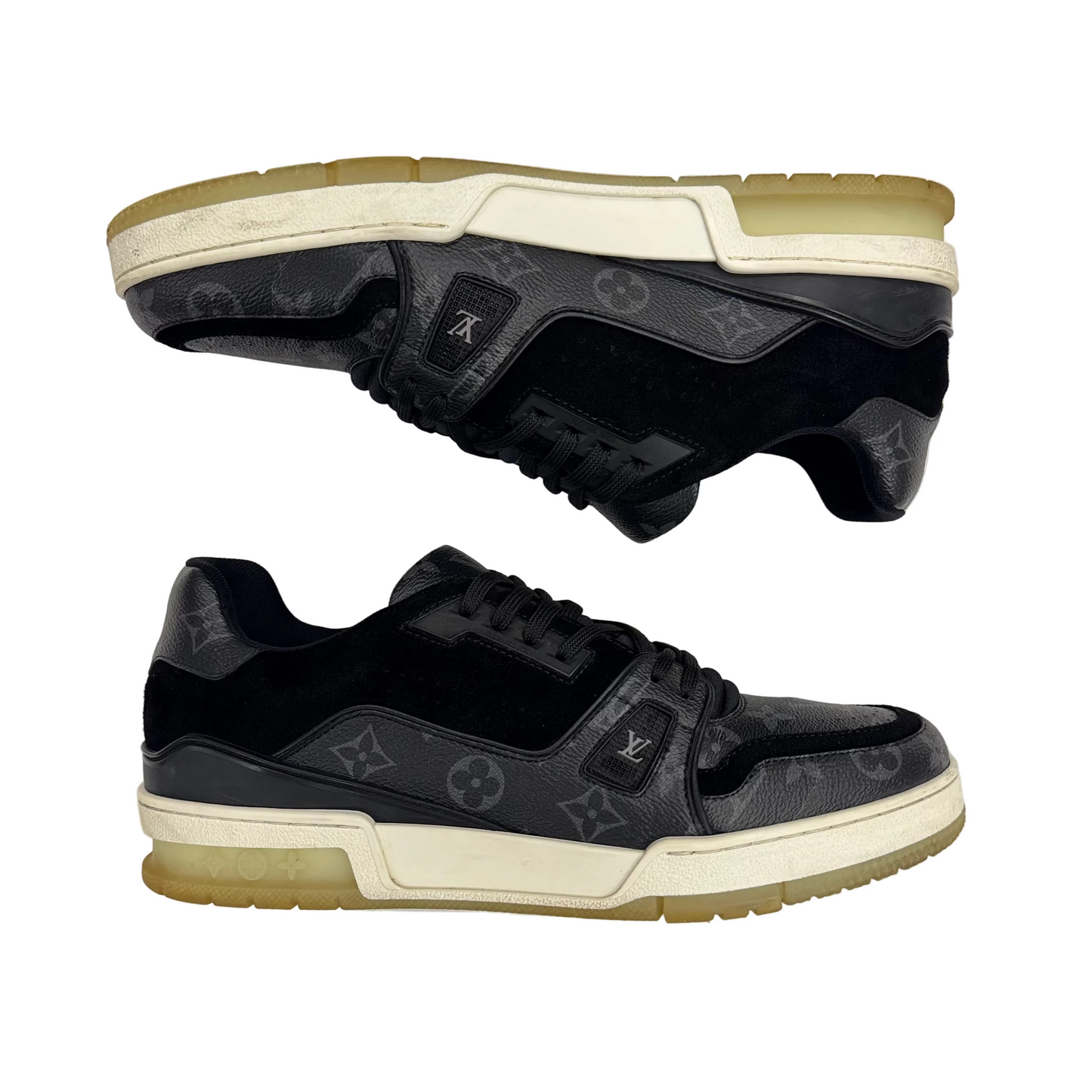 Louis Vuitton Trainer Black Monogram (Pre-Owned)