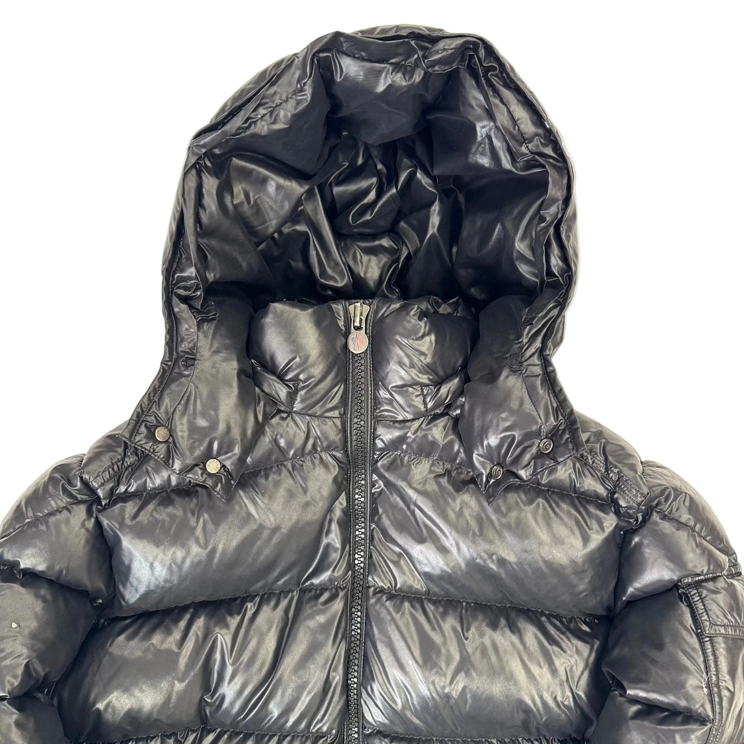 Moncler Maya Hooded Short Down Jacket (Pre-Owned)