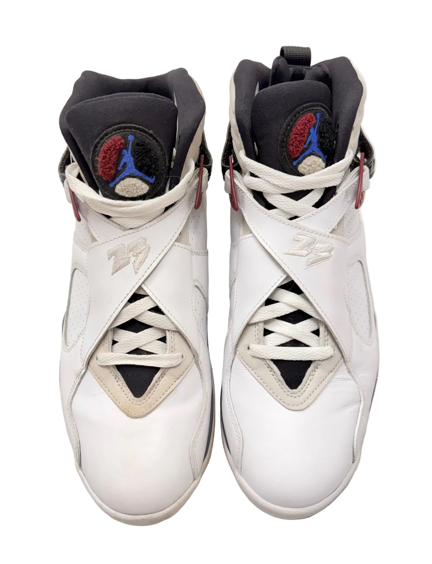 Jordan 8 Retro White Burgundy (Women's) (Pre-owned)