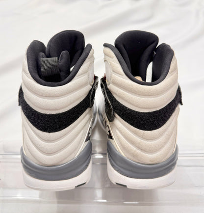 Jordan 8 Retro White Burgundy (Women's) (Pre-owned)