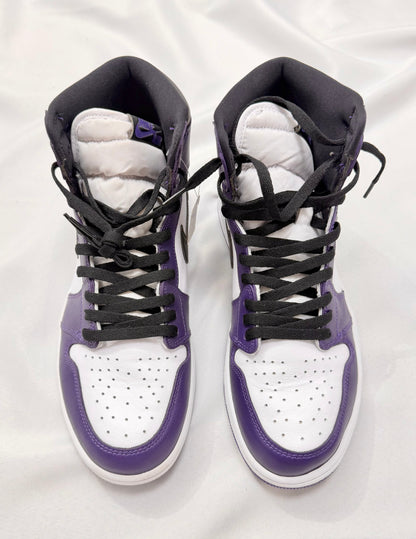 Jordan 1 Retro High Court Purple White (Pre-owned)