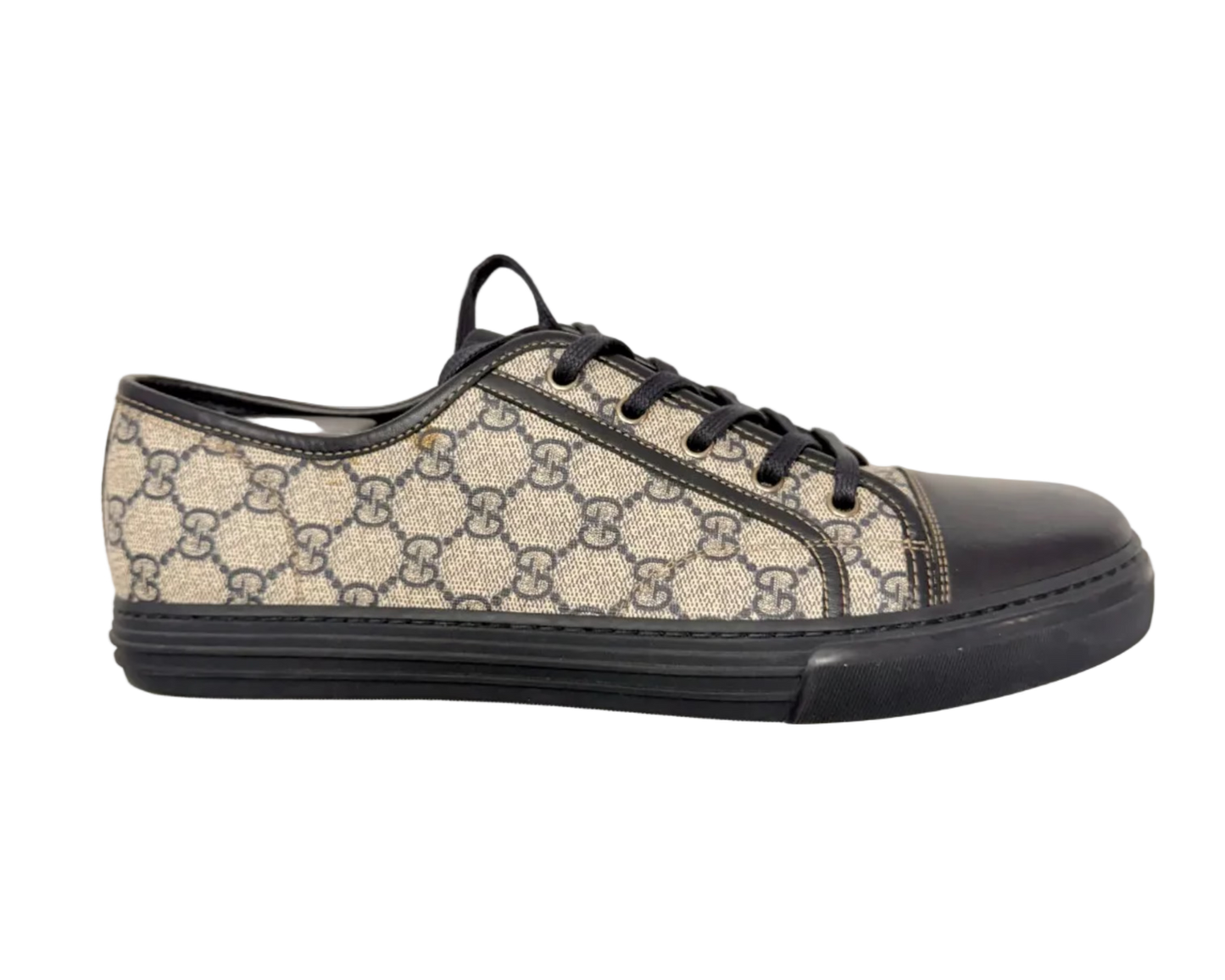 Gucci GG Supreme Low 'Beige Ebony' (Pre-owned)