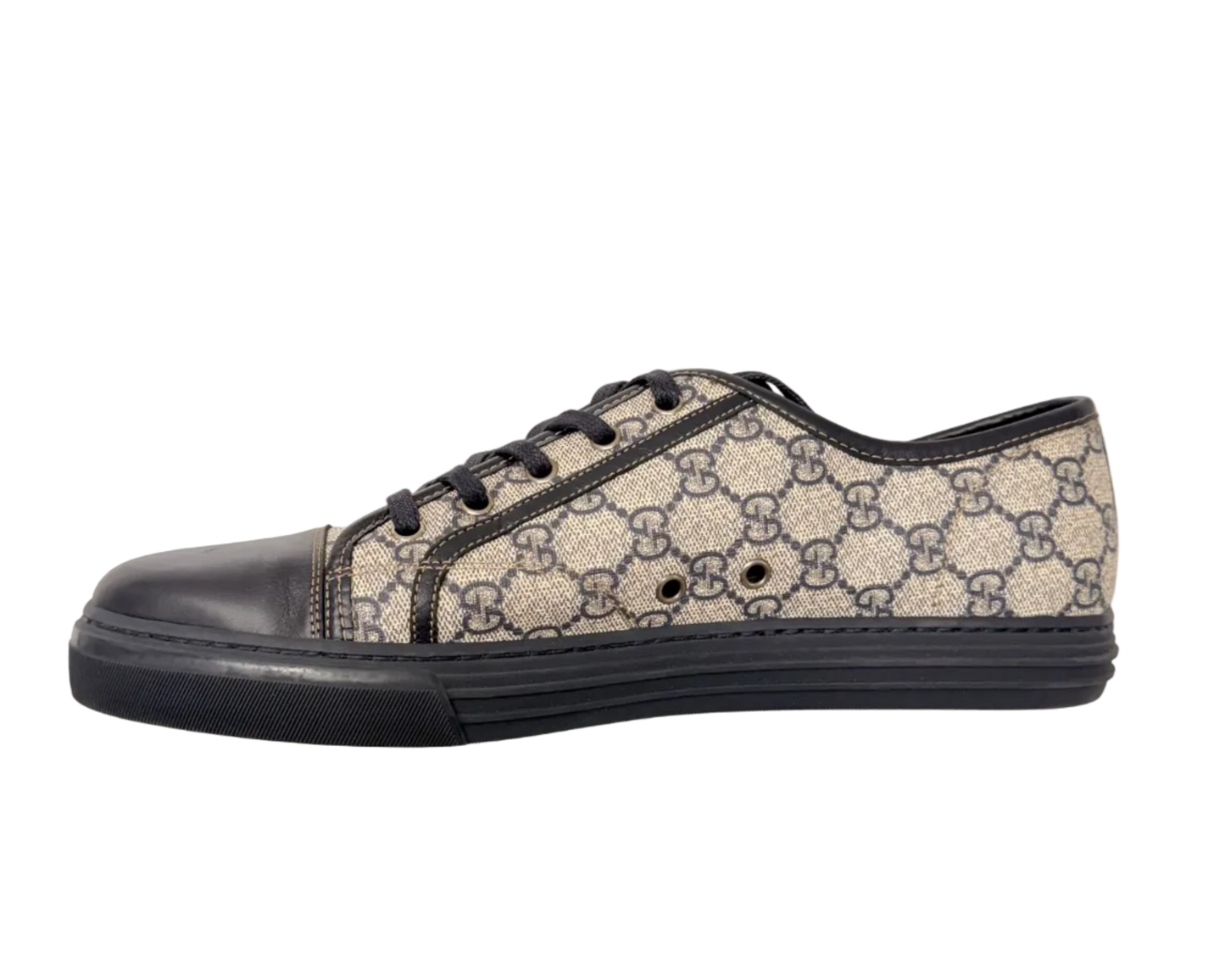 Gucci GG Supreme Low 'Beige Ebony' (Pre-owned)