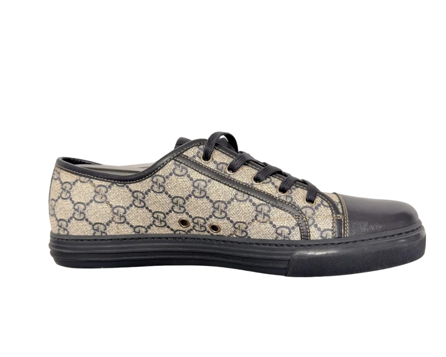 Gucci GG Supreme Low 'Beige Ebony' (Pre-owned)