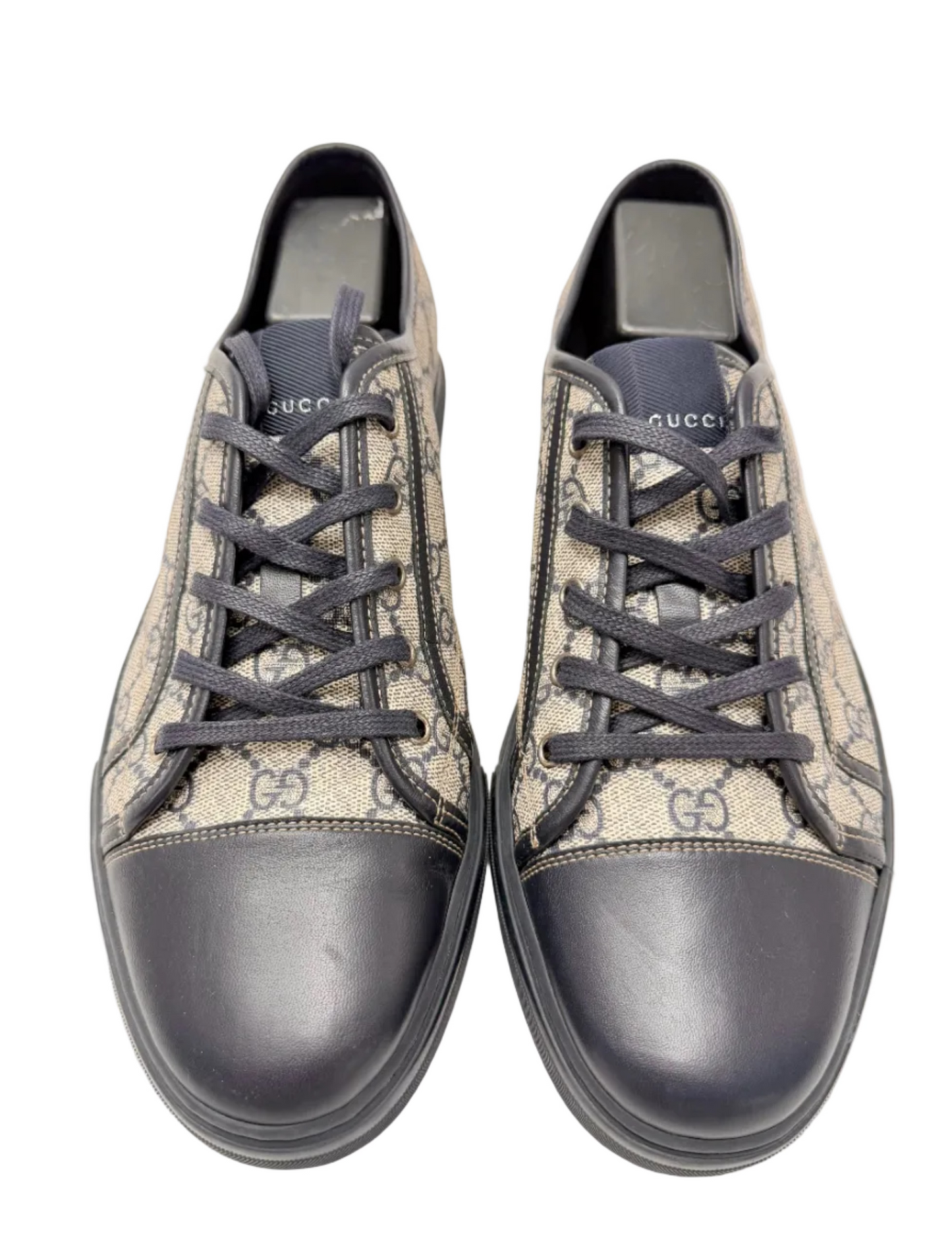Gucci GG Supreme Low 'Beige Ebony' (Pre-owned)