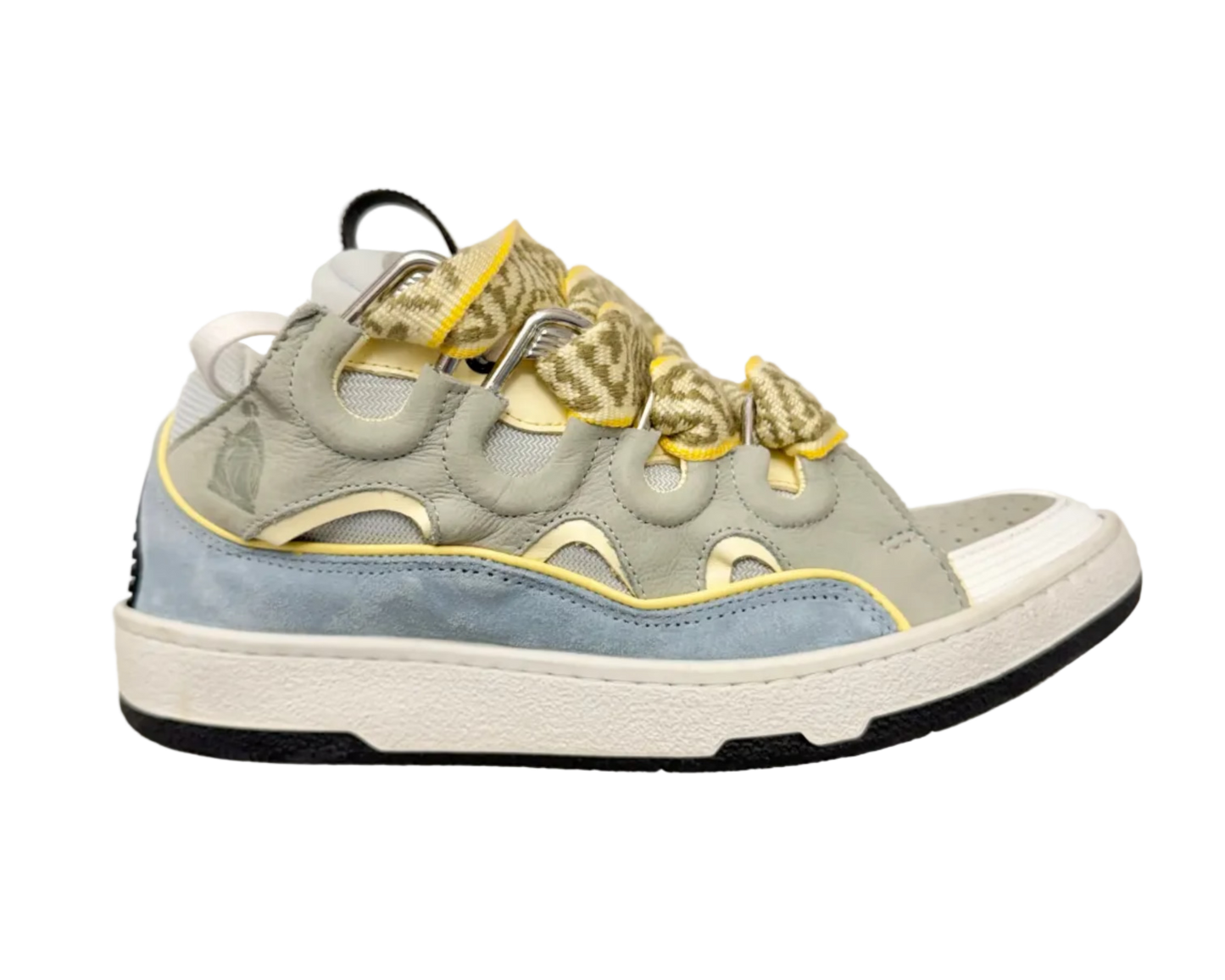 Lanvin Curb Sneakers 'Blue Grey' (Pre-owned)