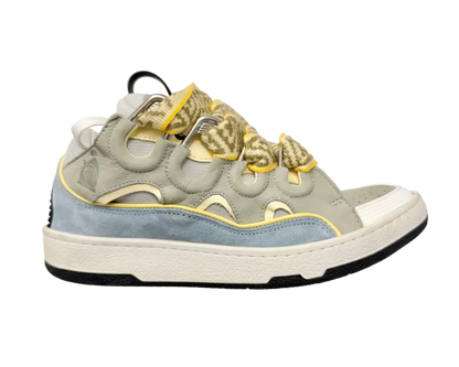 Lanvin Curb Sneakers 'Blue Grey' (Pre-owned)