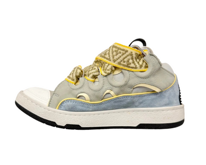 Lanvin Curb Sneakers 'Blue Grey' (Pre-owned)