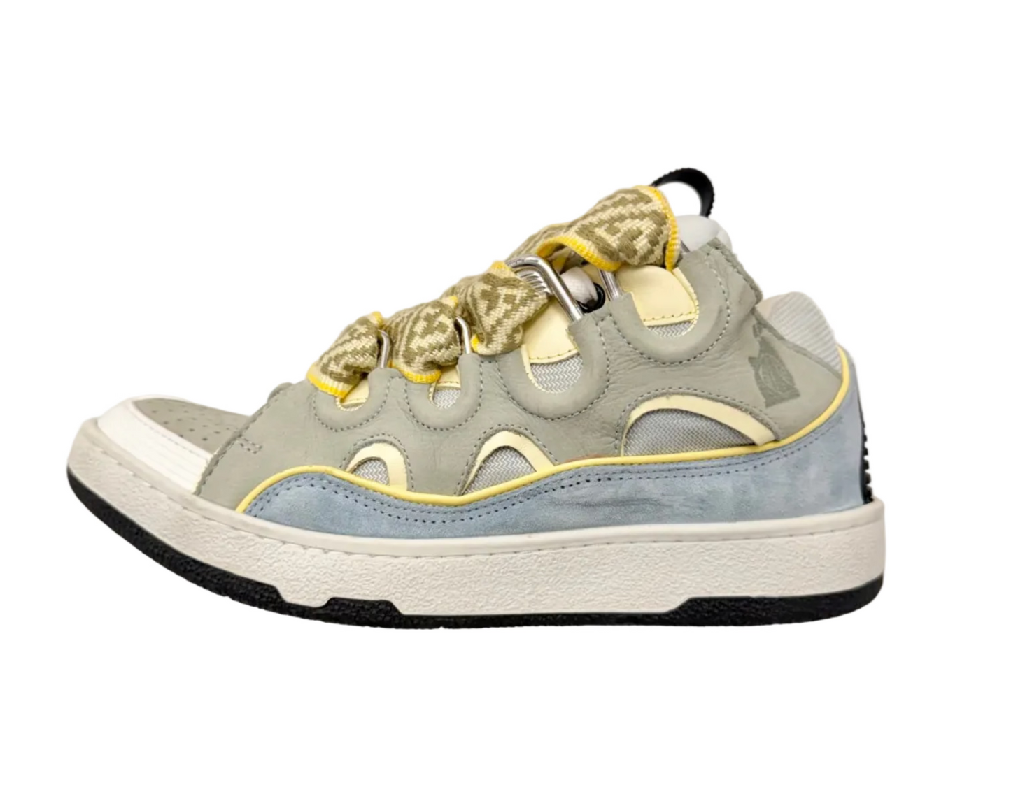 Lanvin Curb Sneakers 'Blue Grey' (Pre-owned)