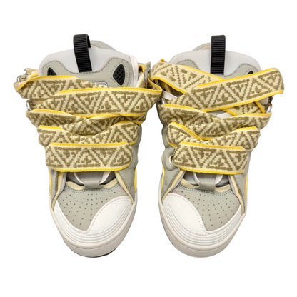 Lanvin Curb Sneakers 'Blue Grey' (Pre-owned)